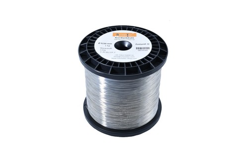 Aluminium blankdraht 50 - blankdraht, 0,50