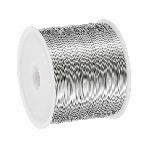 Rolle basteldraht silber - 1,