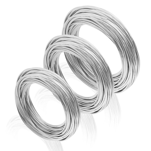 Basteldraht aluminium silber - basteldraht,
