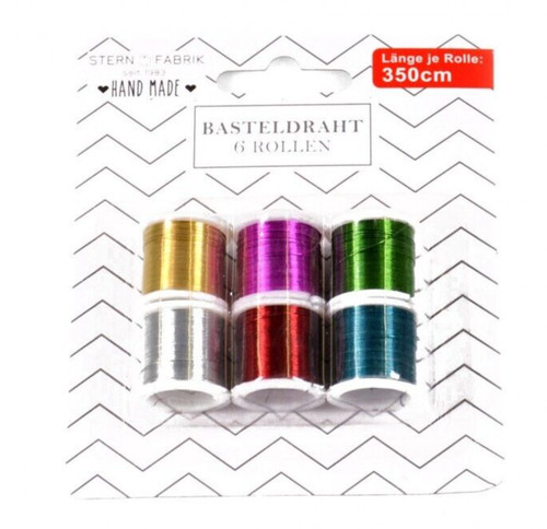 6er set basteldraht - 6er,
