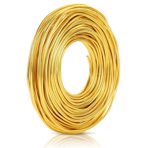 Basteldraht gold 20m - 20m,, 3mm